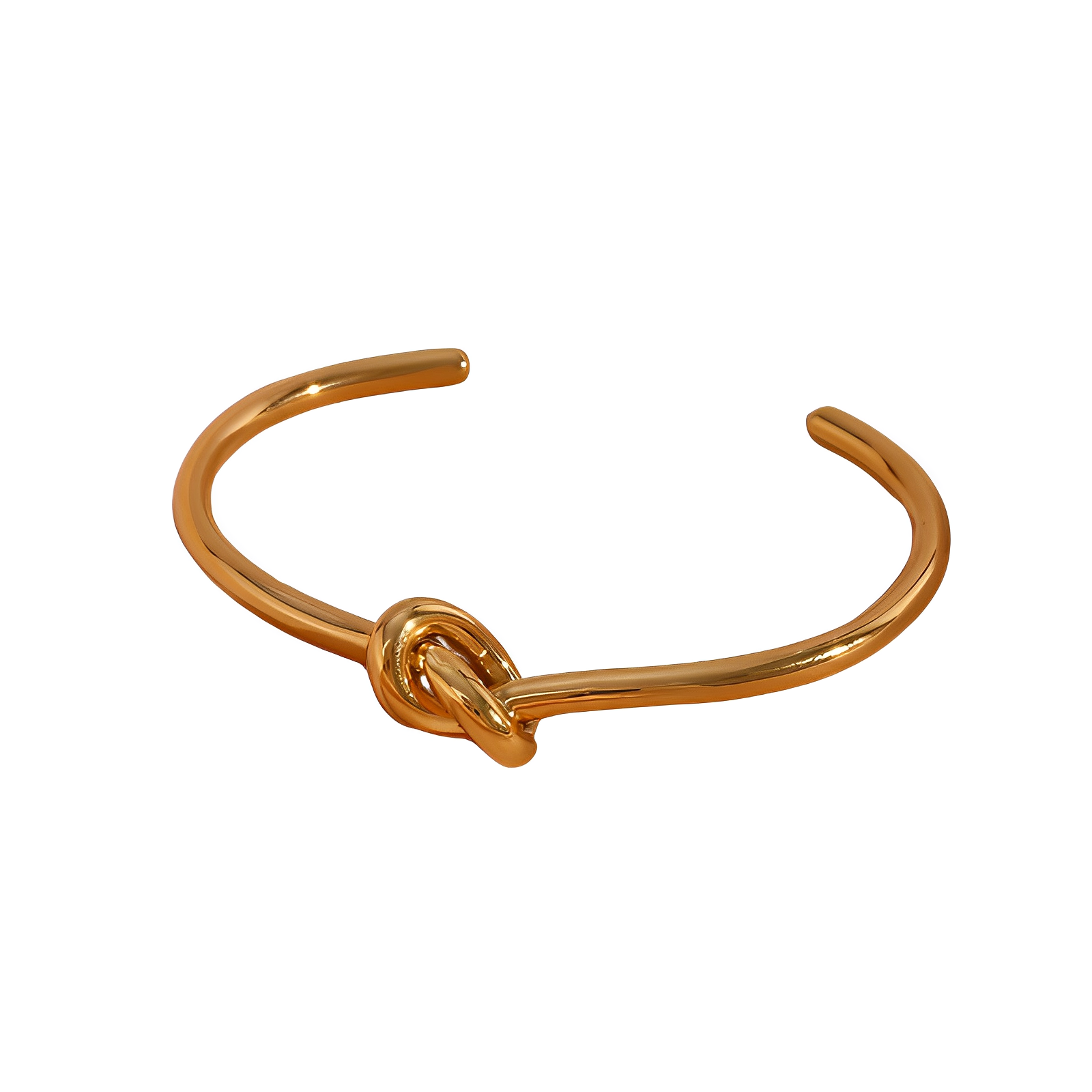 Bracelete Double Knot - Banho em Ouro 18K