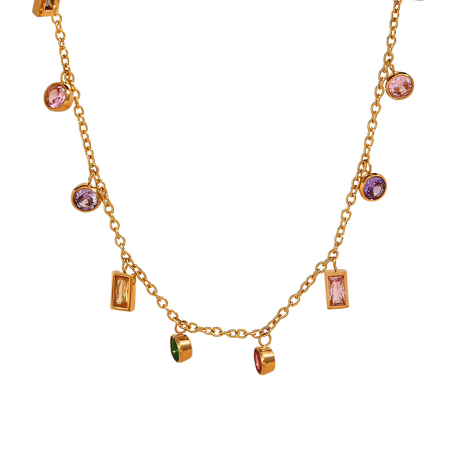 Colar Geometric Trendy - Banho em Ouro 18K