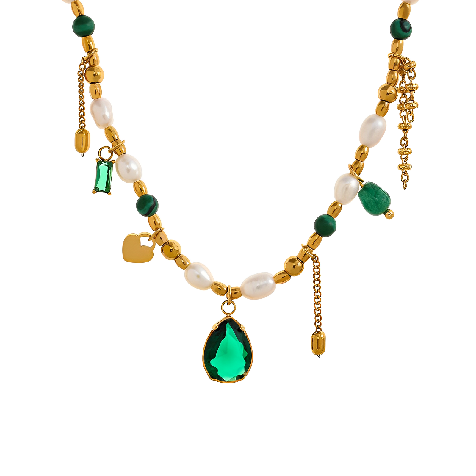 Colar Elizabeth Charms - Banho em Ouro 18K