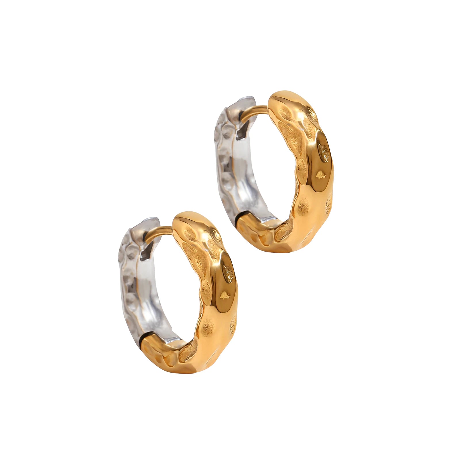 Brinco Solaire - Banho em Ouro 18K