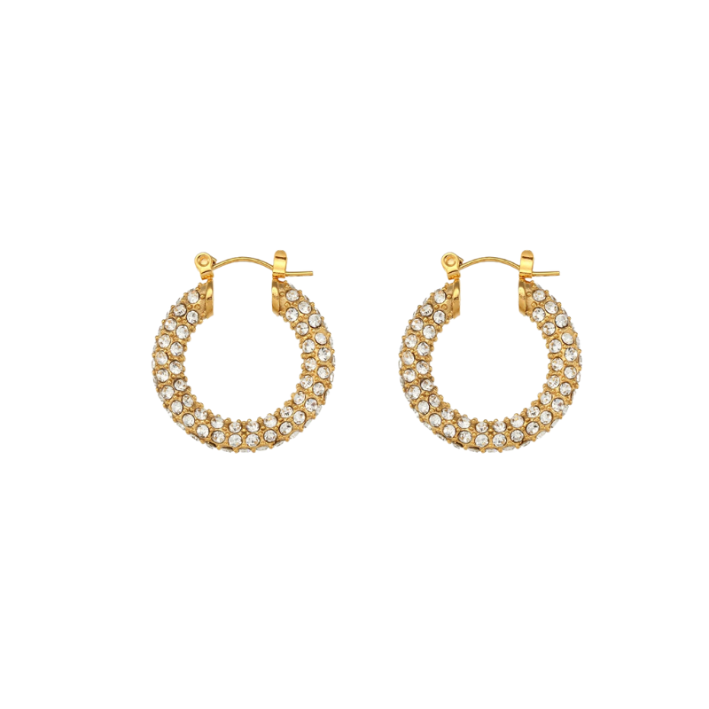 Brinco Sunshine - Banho em Ouro 18K