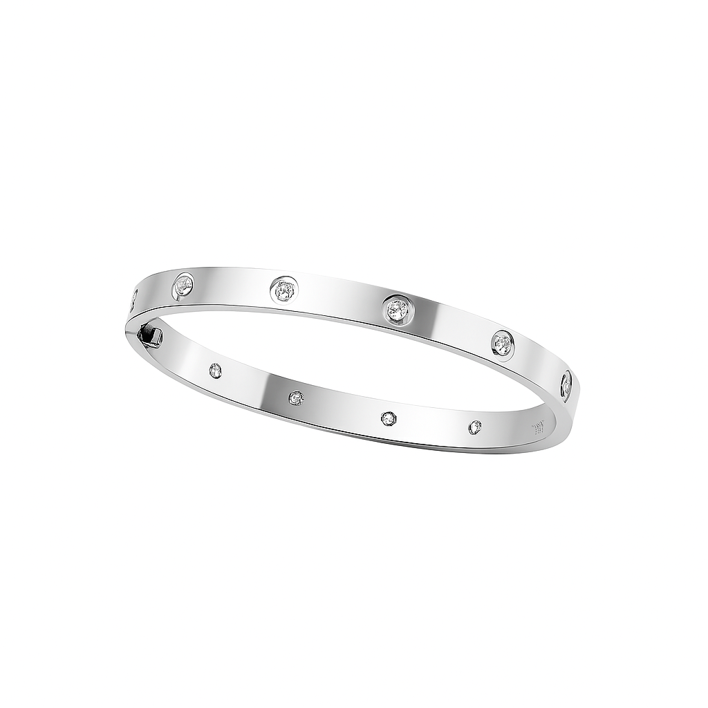 Bracelete Love - Banho em ouro 18K