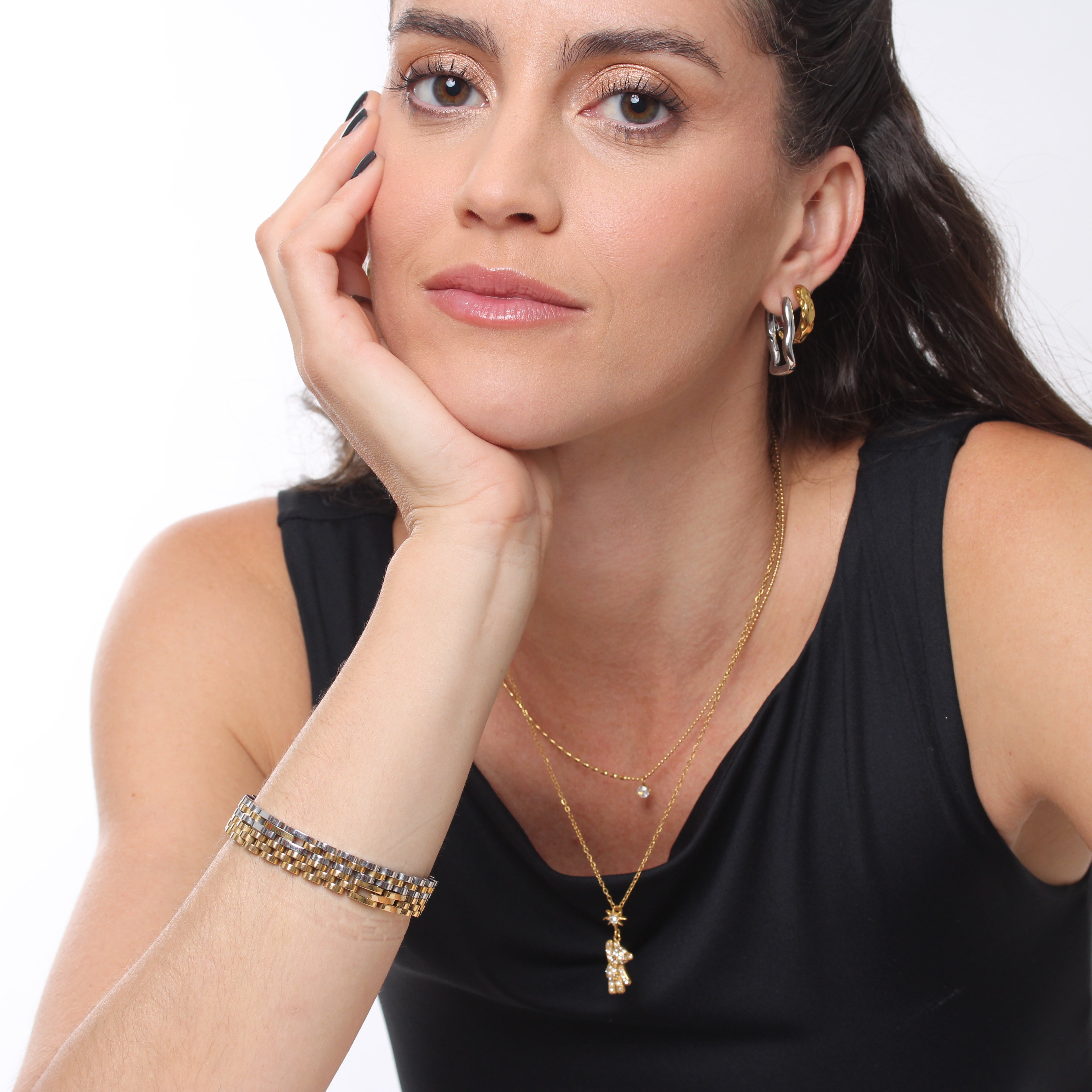 Bracelete Watch Band - Banho em Ouro 18K