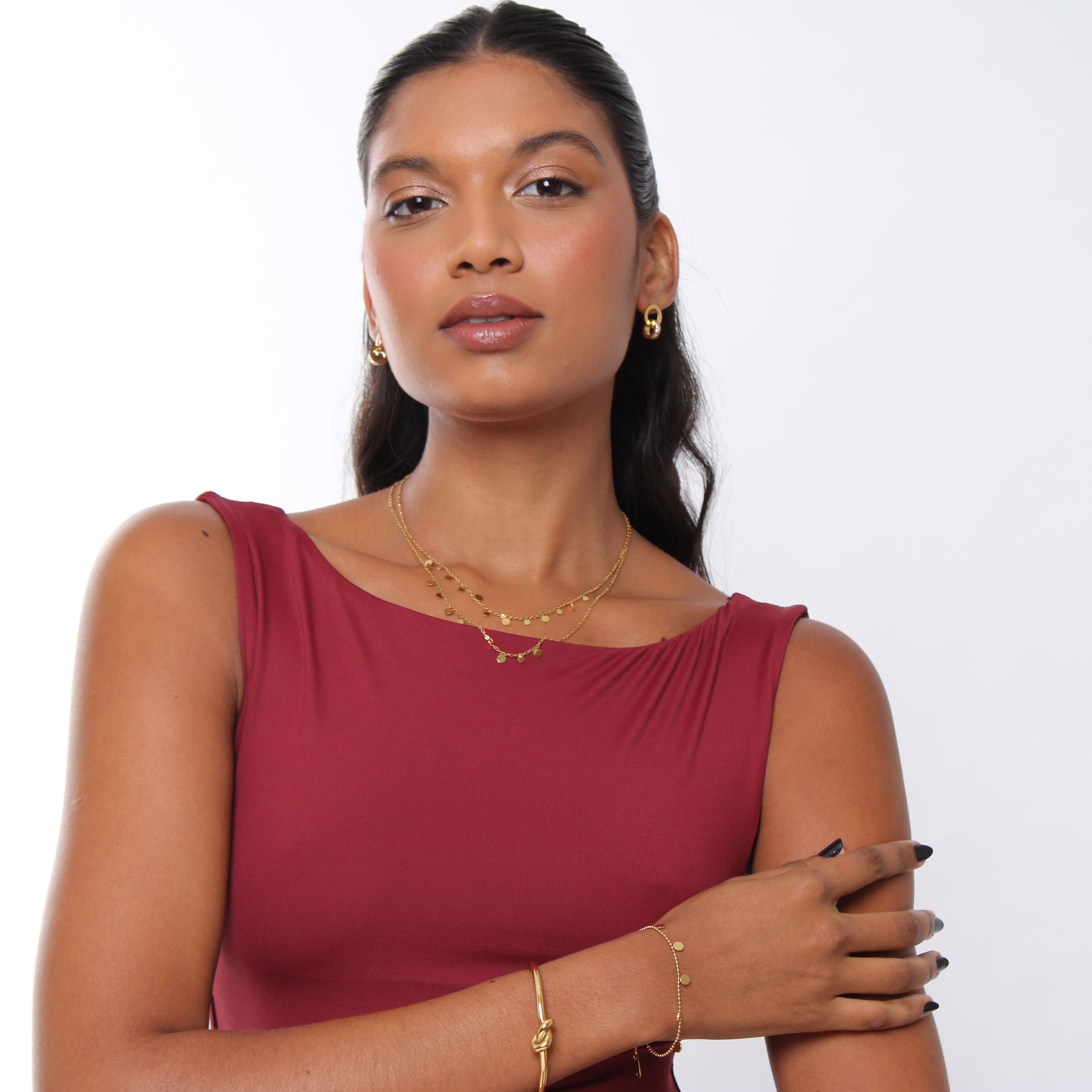 Bracelete Goldy Beadz - Banho em Ouro 18K