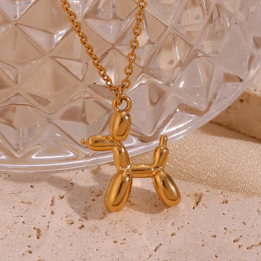 Colar Bubbly Puddle - Banho em Ouro 18K