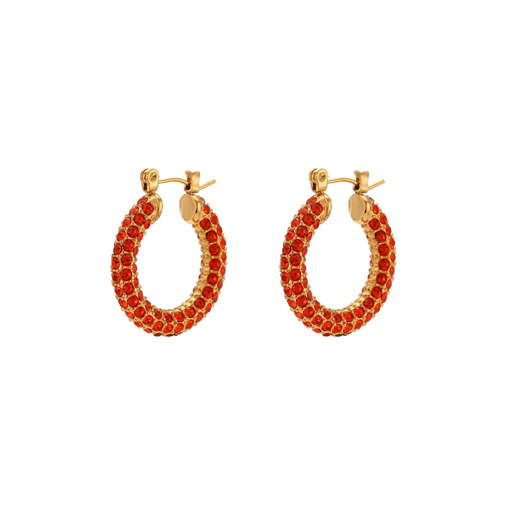 Brinco Sunshine - Banho em Ouro 18K
