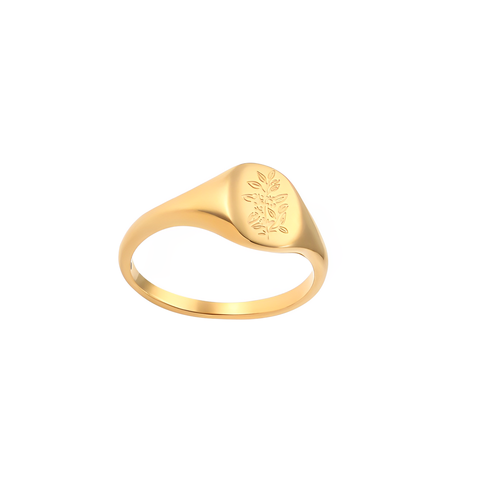 Anel Vintage Flower - Banho em Ouro 18K