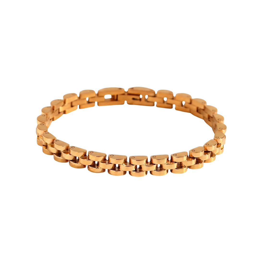 Pulseira Watch Band - Banho em Ouro 18K