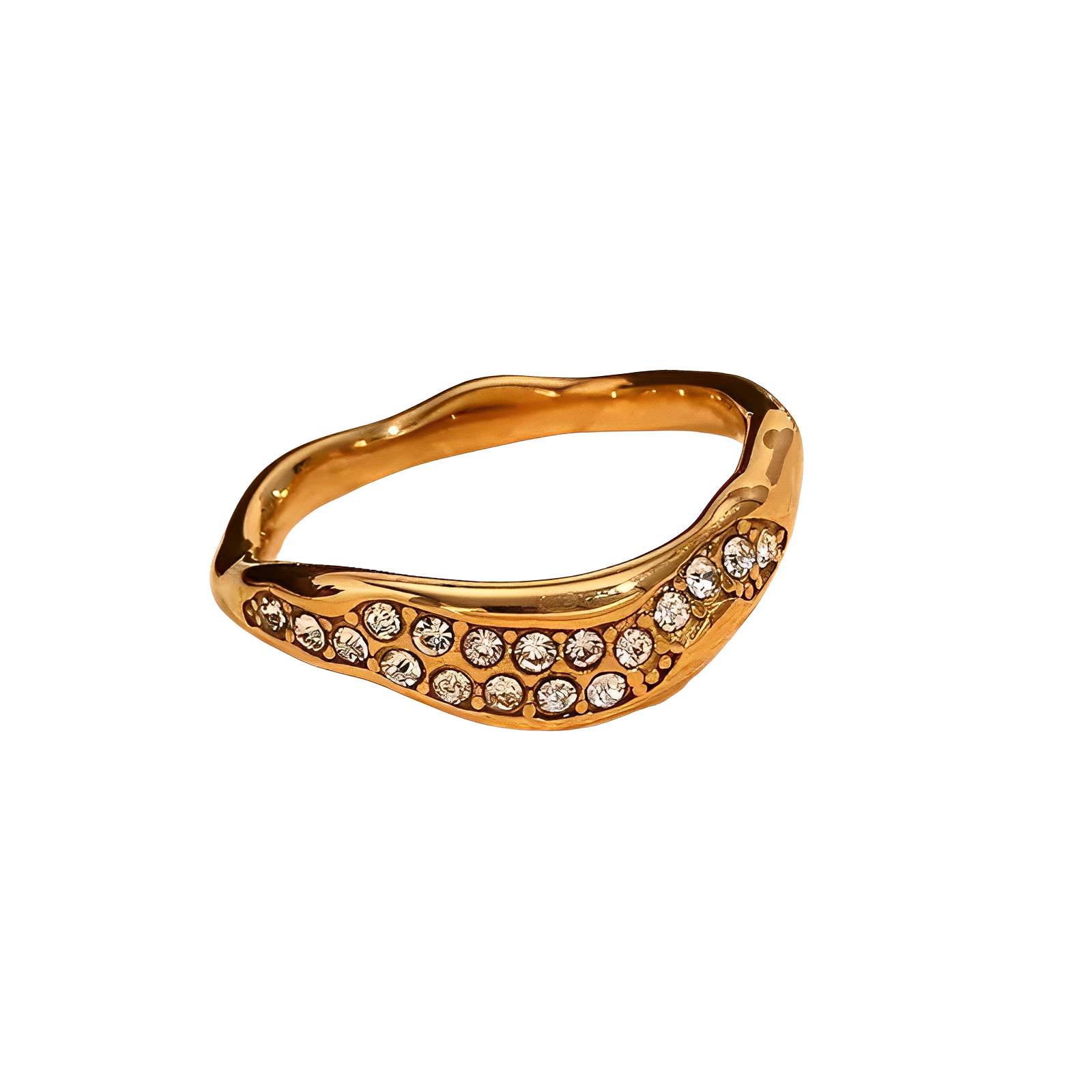 Anel Star Constellation - Banho em Ouro 18k