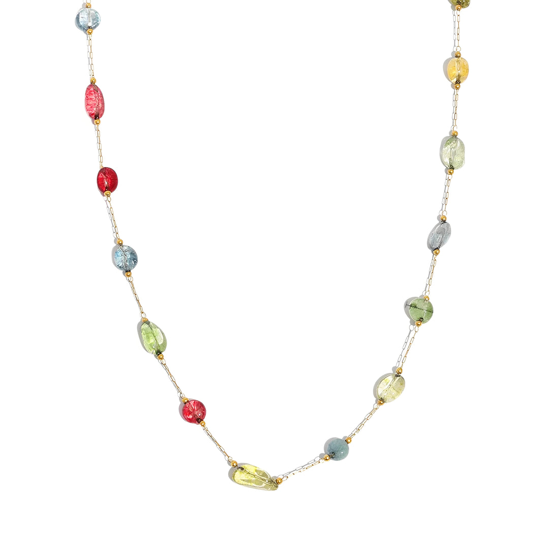 Colar Aquarelle - Banho em Ouro 18K