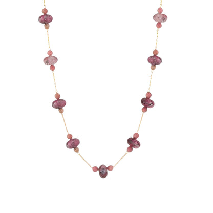 Colar Mauve - Banho em Ouro 18K