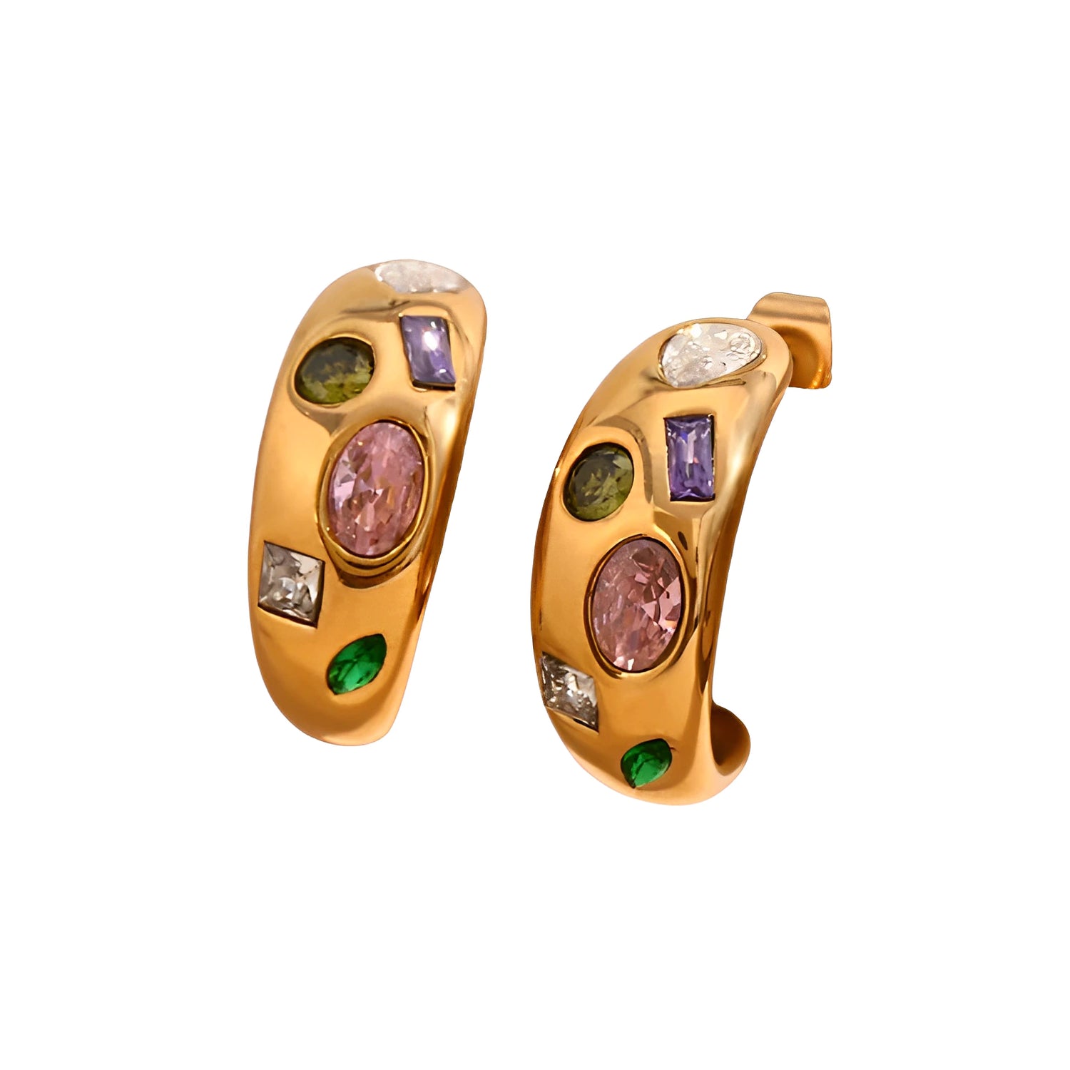 Brinco Fruitcake - Banho em Ouro 18K