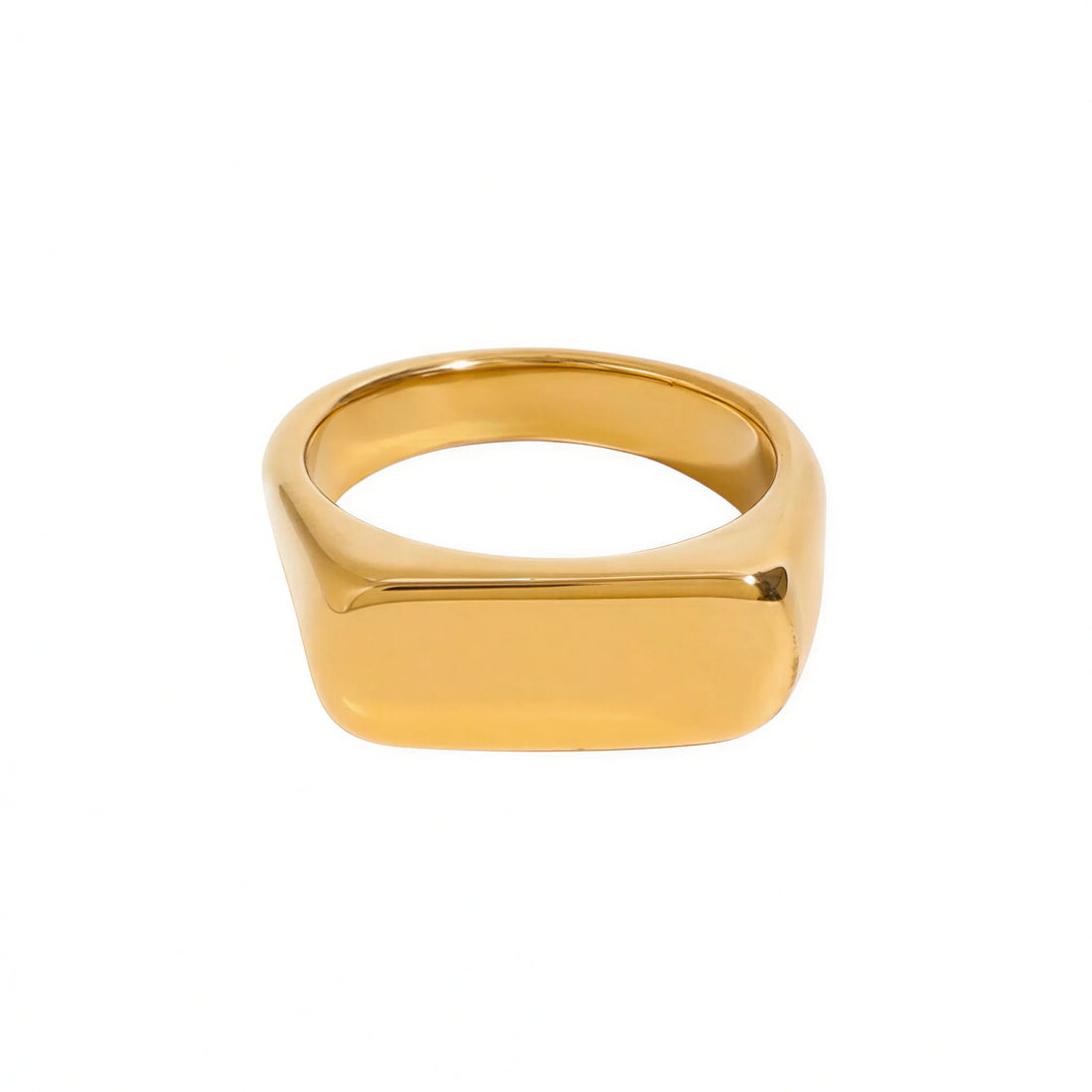 Anel Domo - Banho em Ouro 18K