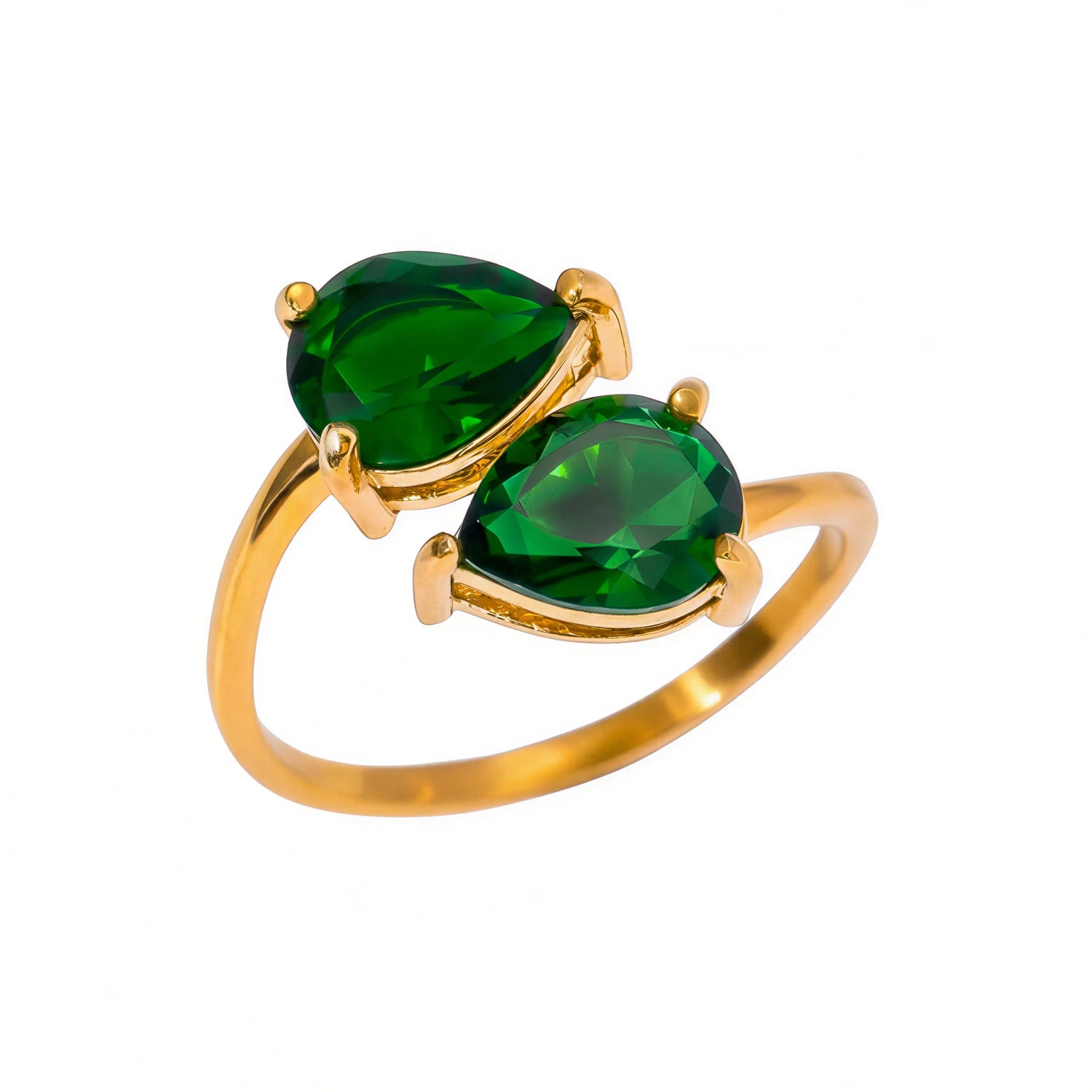 Anel Toi et Moi - Banho em Ouro 18K