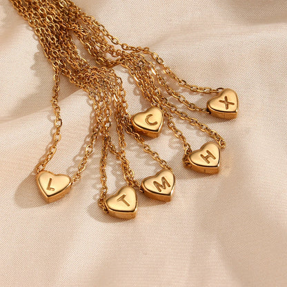 Colar Initialz Love - Banho em Ouro 18K