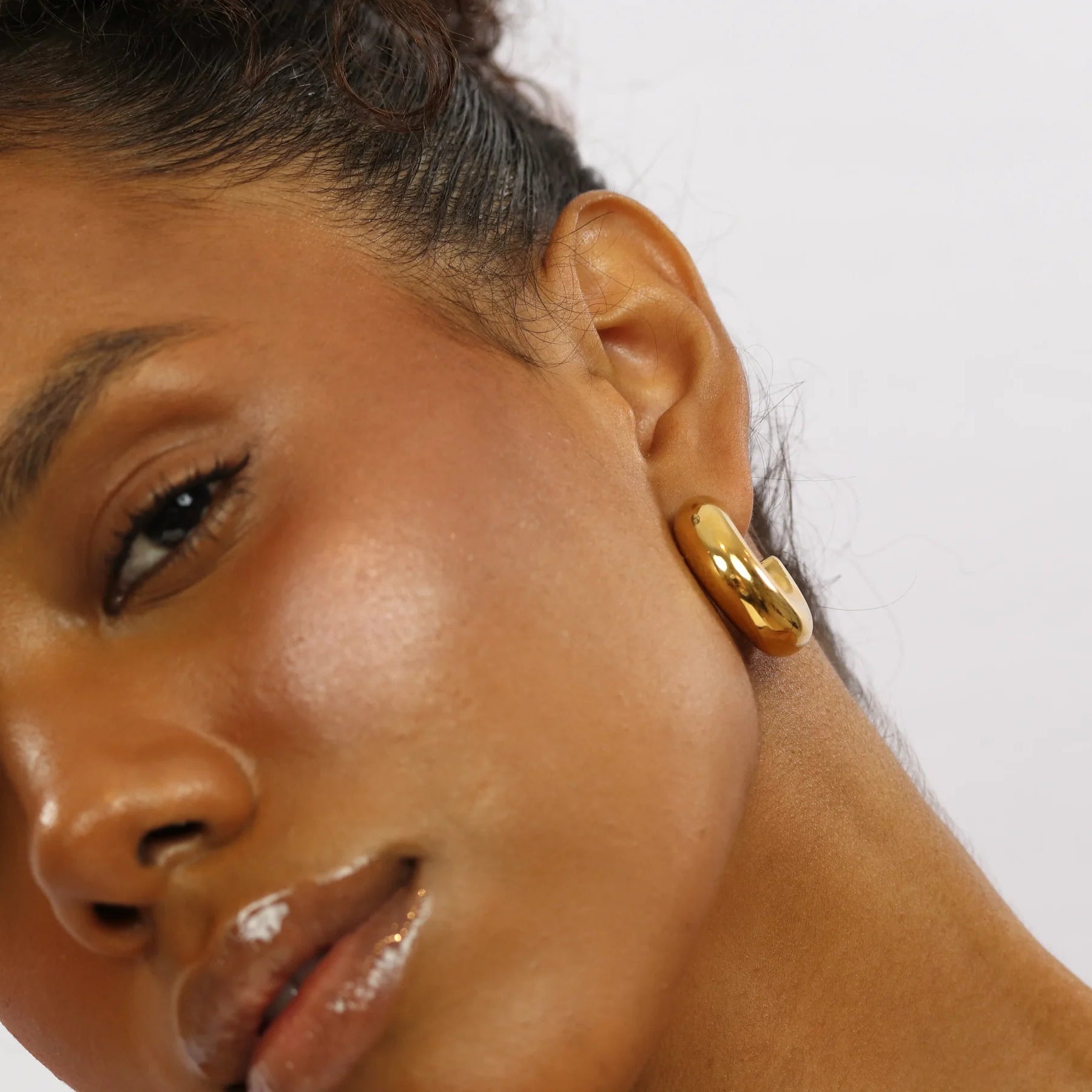 Brinco Áurea - Banho em Ouro 18K