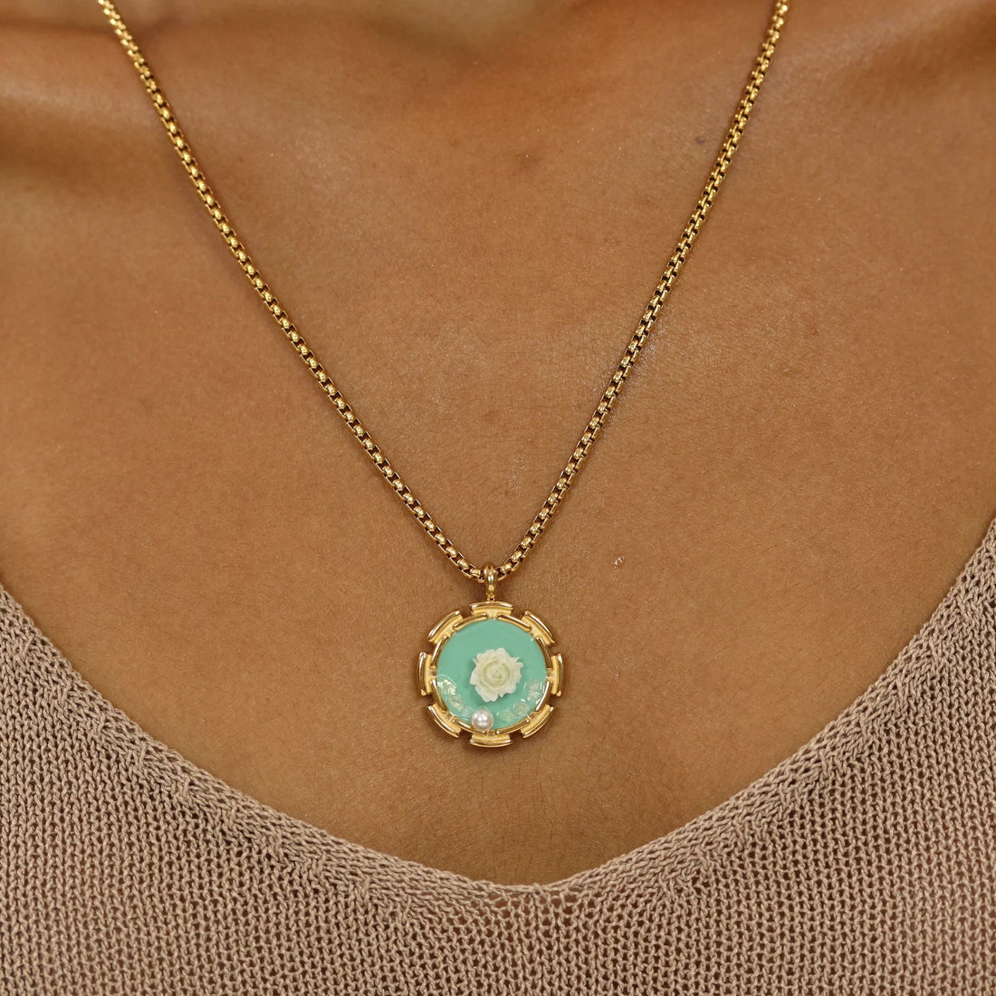 Colar Giverny - Banho em Ouro 18K