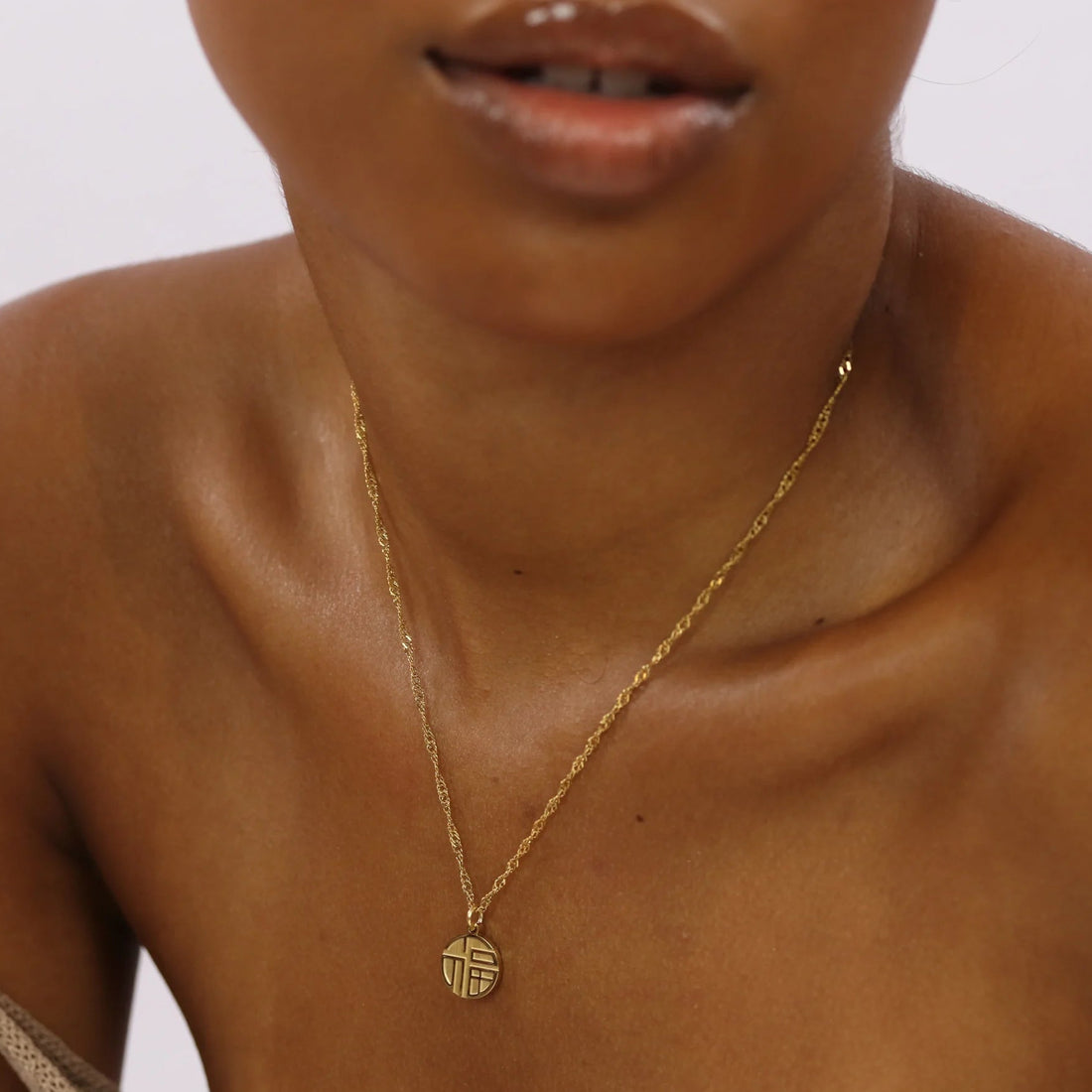 Colar Runa - Banho em Ouro 18K