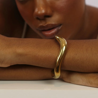 Pulseira Zaha - Banho em Ouro 18K