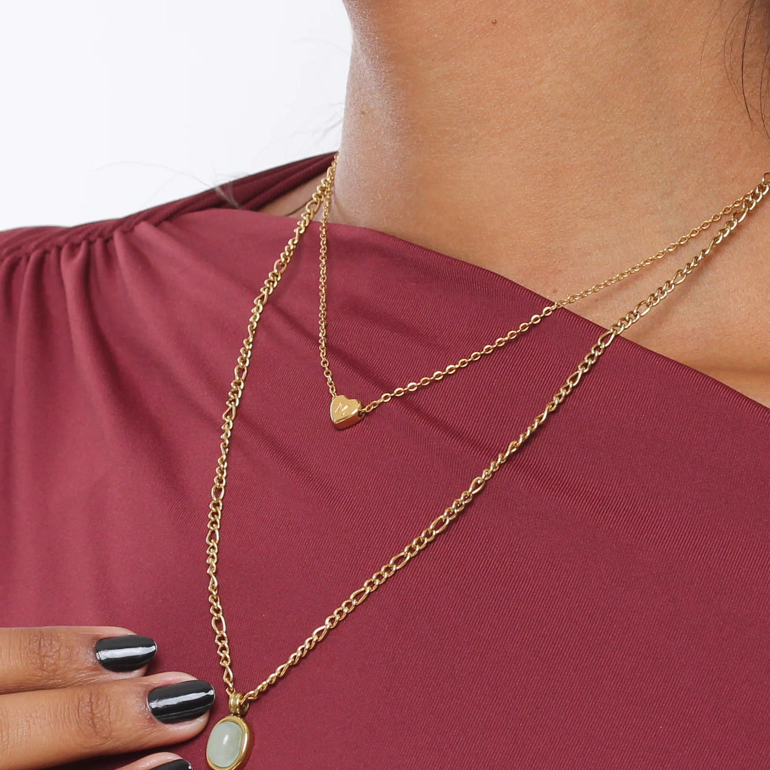 Colar Initialz Love - Banho em Ouro 18K