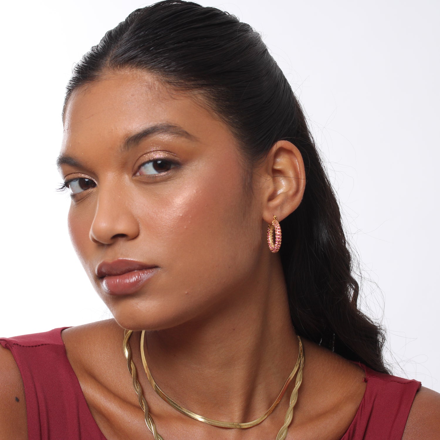 Brinco Sunshine - Banho em Ouro 18K