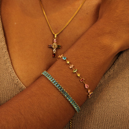 Pulseira Aurora - Banho em Ouro 18K