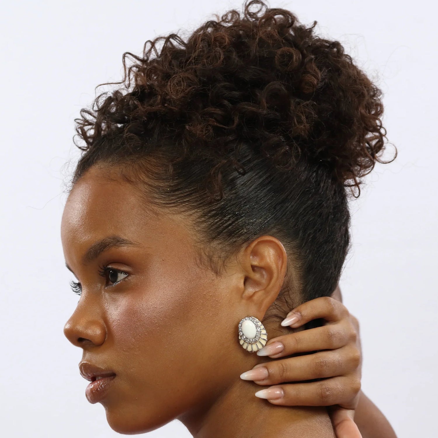 Brinco Vénus - Banho em Ouro 18K