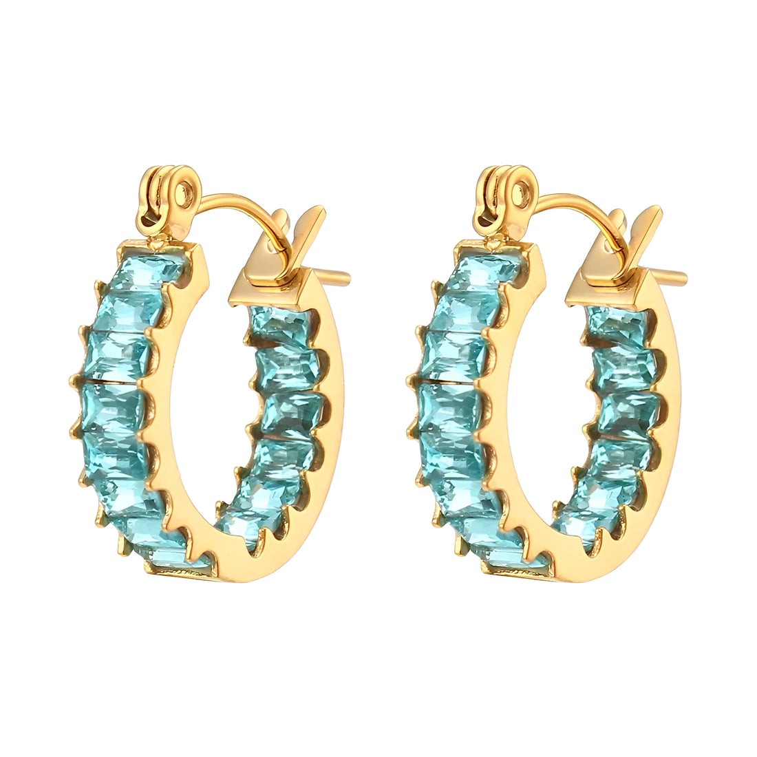 Brinco Emerald Fruity - Banho em Ouro 18K