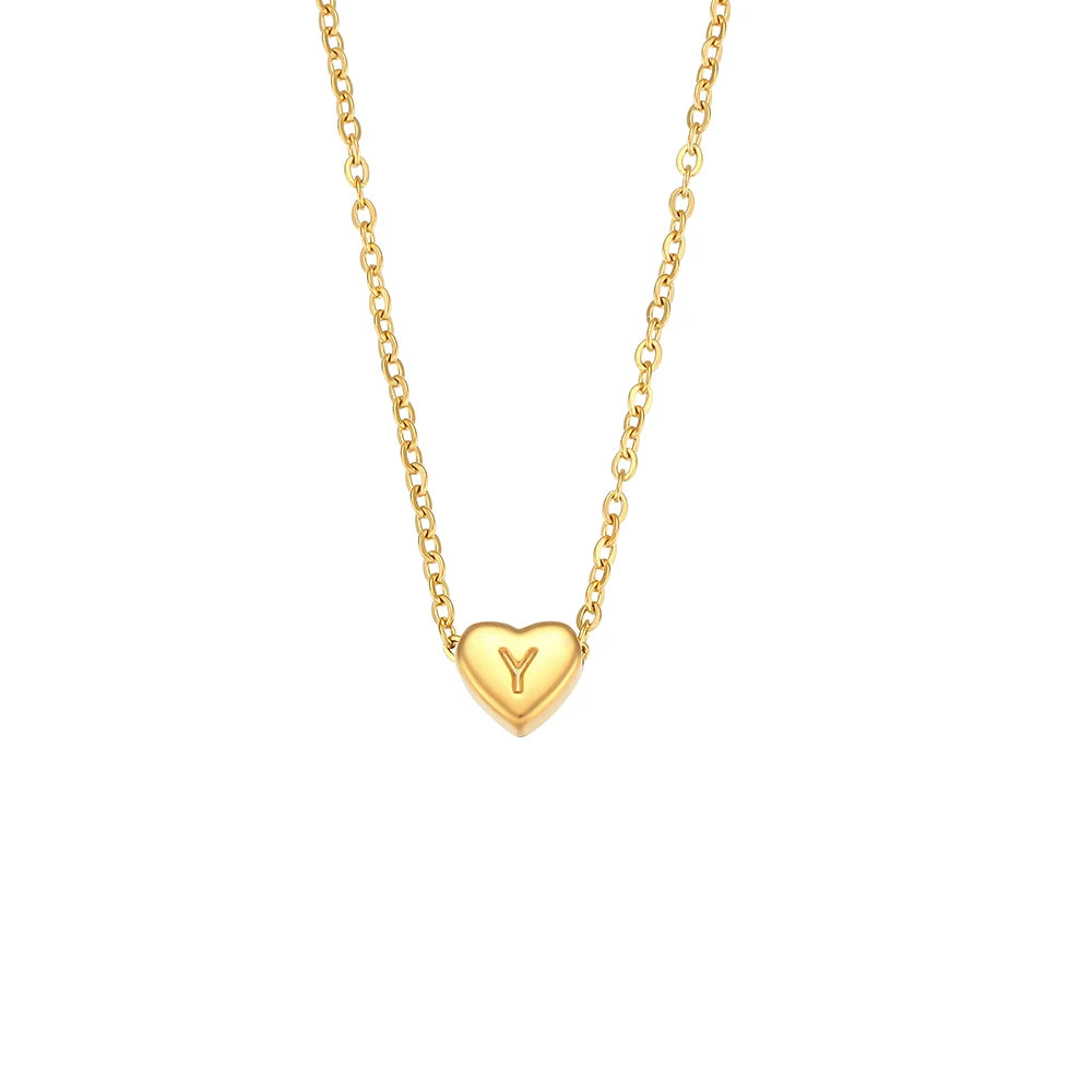 Colar Initialz Love - Banho em Ouro 18K