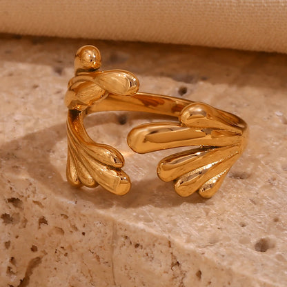 Anel Angel Handz - Banho em Ouro 18K